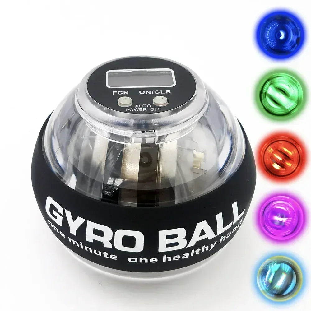 Samostartovací Gyro Ball: Profesionální trenažér předloktí a úchopu