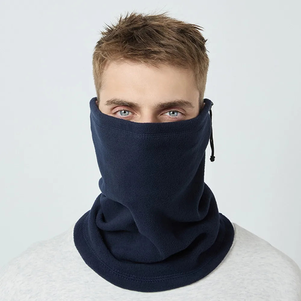 Zateplený fleecový nákrčník s plyšem
