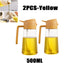 Variabilní sada pro rozprašování oleje – 200/300/500 ml & Silikonový štětec