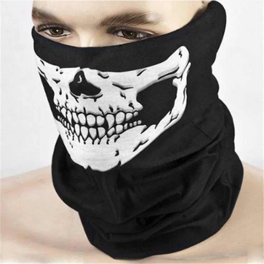 Moto nákrčník Lebka