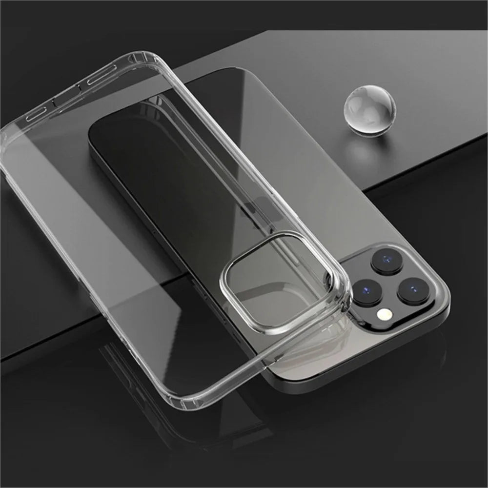 Průhledné pouzdro na iPhone různé modely