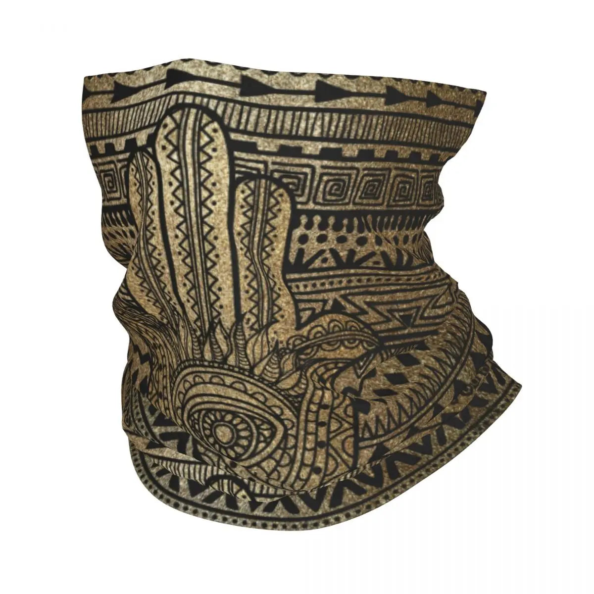 Boho nákrčník Hamsa