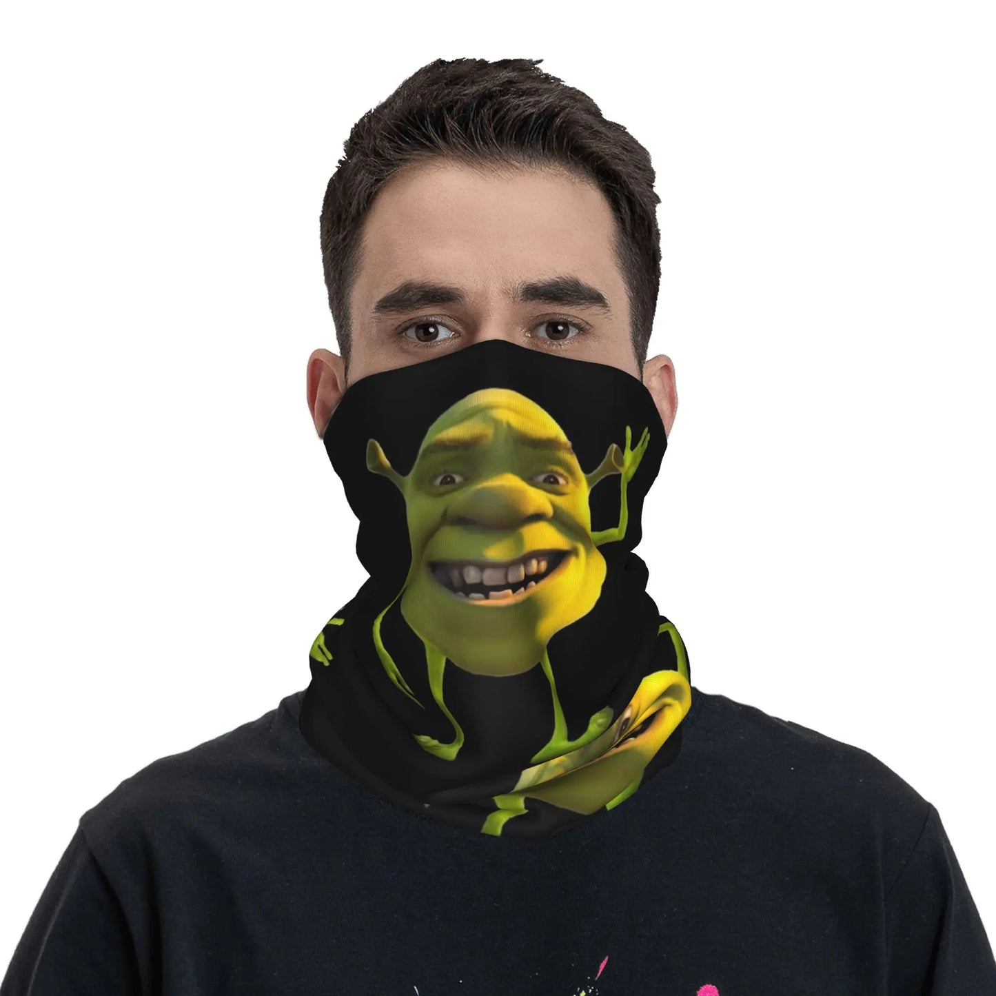 Multifunkční nákrčník Shrek