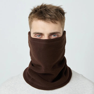 Zateplený fleecový nákrčník s plyšem